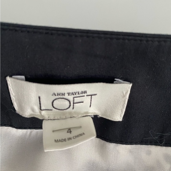 Vintage Ann Taylor Loft B & W Dress Size 4 - Picture 4 of 4